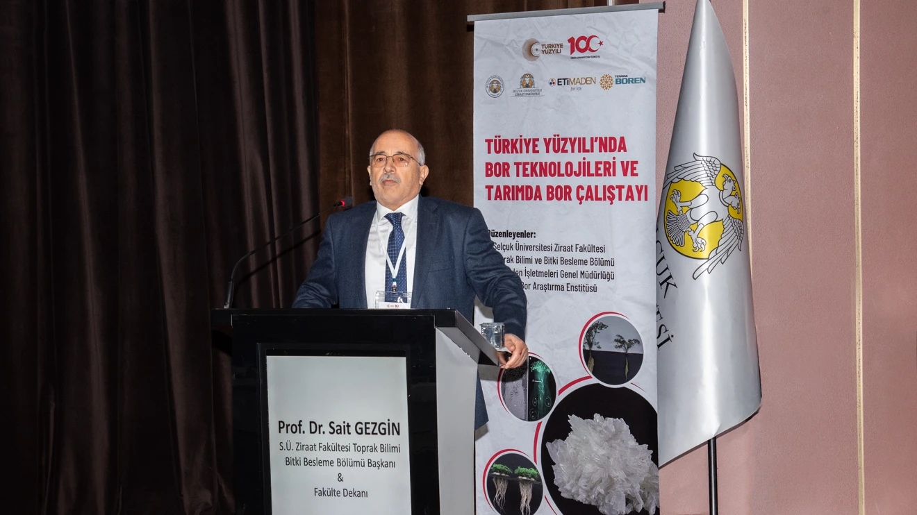 Selçuk Üniversitesinde ‘Türkiye Yüzyılı’nda Bor Teknolojileri ve Tarımda Bor Çalıştayı’